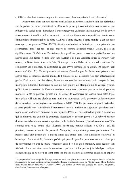 texto y sociedad en las letras francesas y francófonas