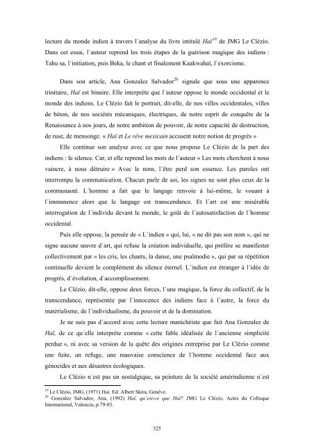 texto y sociedad en las letras francesas y francófonas