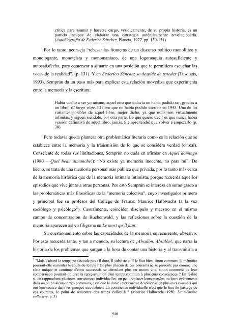 texto y sociedad en las letras francesas y francófonas