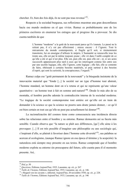 texto y sociedad en las letras francesas y francófonas