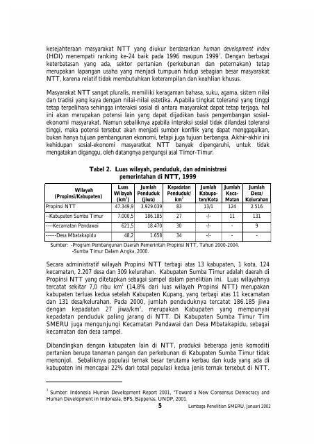 Pelaksanaan Desentralisasi dan Otonomi Daerah