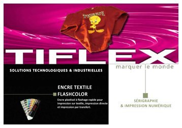 ENCRE TEXTILE FLASHCOLOR - Seritec Services SA