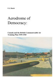 Aerodrome of Democracy: - Chef - Personnel militaire