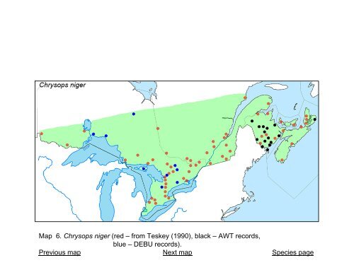 Tabanidae of Canada, east of the Rocky Mountains 1: a ...