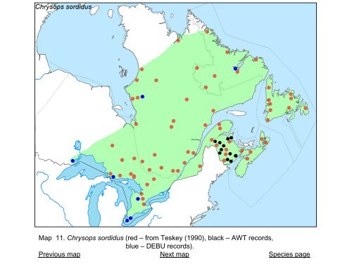 Tabanidae of Canada, east of the Rocky Mountains 1: a ...