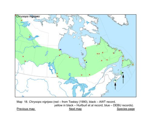 Tabanidae of Canada, east of the Rocky Mountains 1: a ...