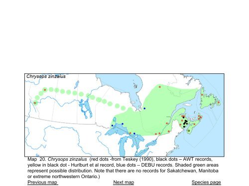 Tabanidae of Canada, east of the Rocky Mountains 1: a ...