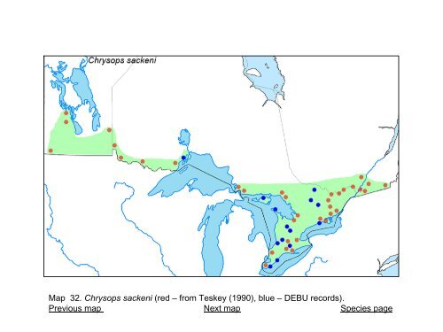 Tabanidae of Canada, east of the Rocky Mountains 1: a ...