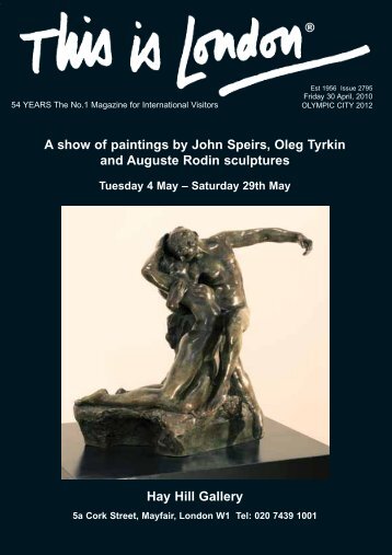 A show of paintings by John Speirs, Oleg Tyrkin and Auguste Rodin ...