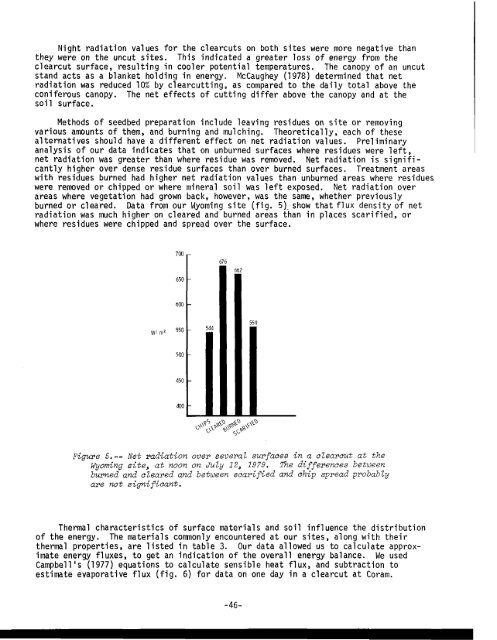 ENVIRONMENTAL CONSEQUENCES in rocky mountain coniferous ...