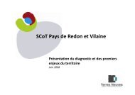 SCoT Pays de Redon et Vilaine - SCOT du pays de Redon et Vilaine