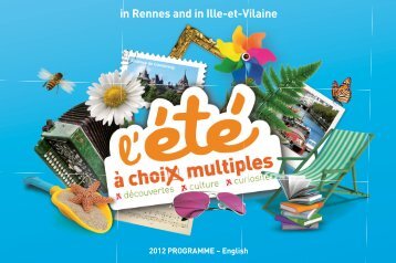 Livret ete in rennes 2012-EN.indd - Office de tourisme