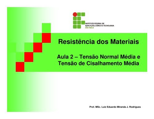 Resistência dos Materiais