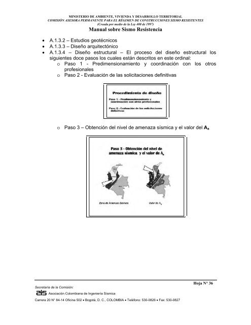 Manual sobre Sismo Resistencia - Camacol