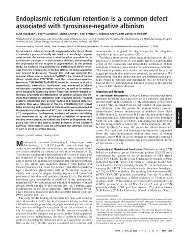 Endoplasmic reticulum retention is a common defect associated with ...