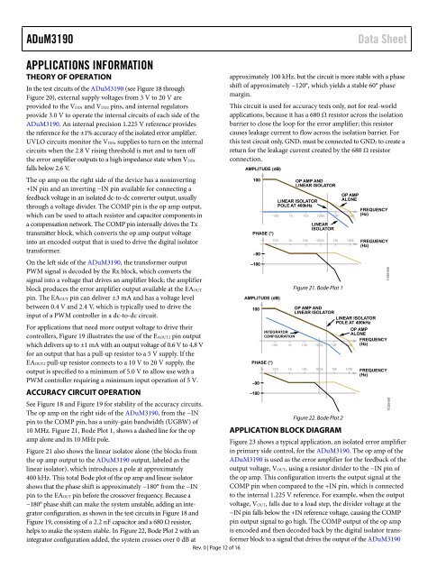 ADuM3190 (Rev. 0) - Analog Devices