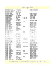 Krasna Master Census C Chmotowski, Anton 17 Jan 1837 Johann ...