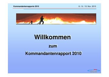 Alarmierungen der Feuerwehren durch BMA (2009 total 350, 2010 bis