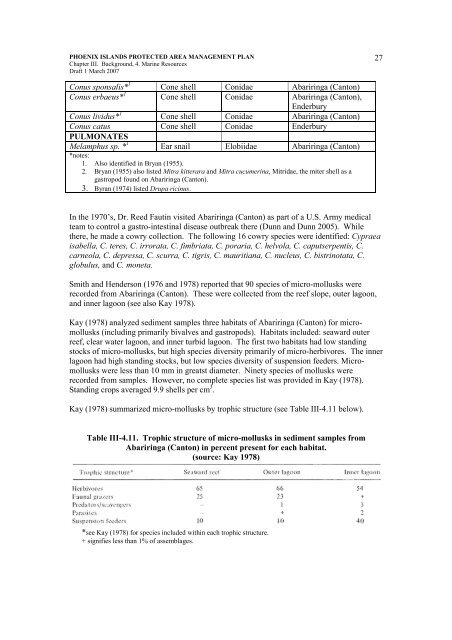 Chapter I Intro & Objectives - SPREP