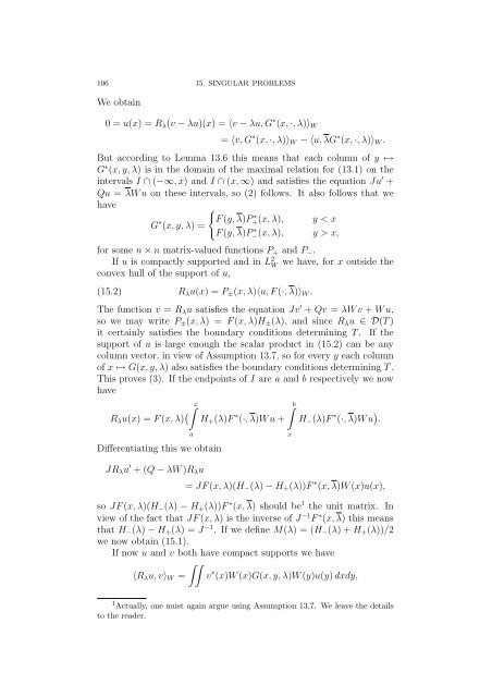 Spectral Theory in Hilbert Space