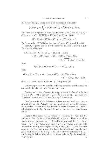 Spectral Theory in Hilbert Space