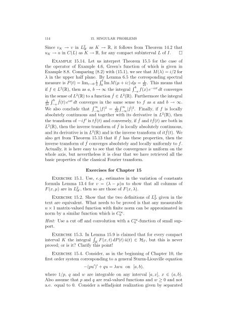 Spectral Theory in Hilbert Space