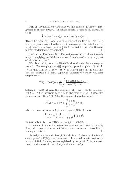 Spectral Theory in Hilbert Space