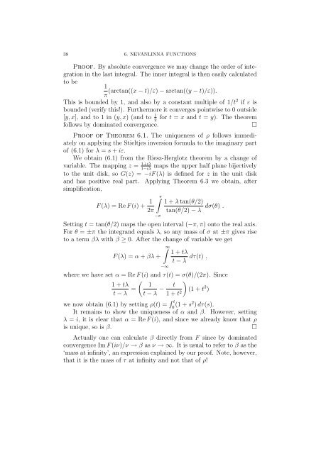 Spectral Theory in Hilbert Space