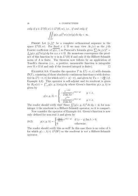 Spectral Theory in Hilbert Space