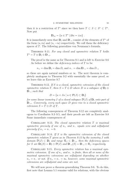 Spectral Theory in Hilbert Space