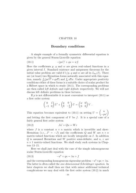 Spectral Theory in Hilbert Space