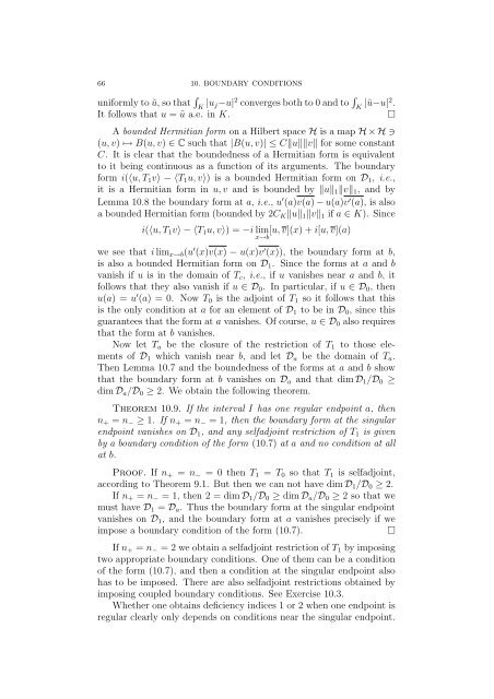 Spectral Theory in Hilbert Space