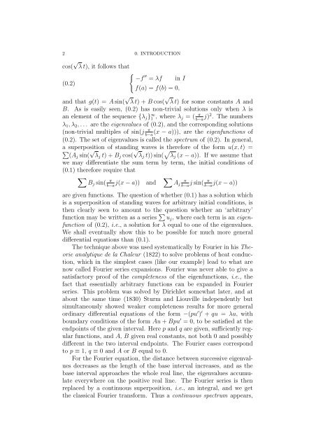 Spectral Theory in Hilbert Space