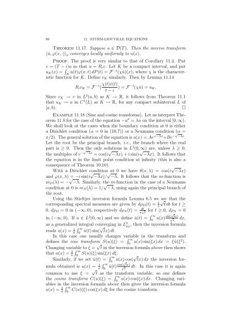 Spectral Theory in Hilbert Space
