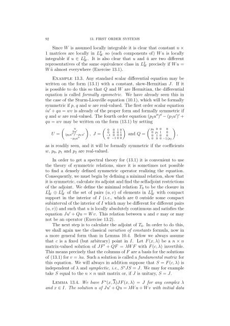 Spectral Theory in Hilbert Space