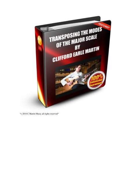 Modes major scale E-BOOK.wps