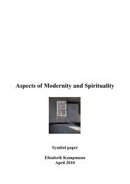 Modernity and Symbols - Elisabeth Kampmann, analytisk psykologi