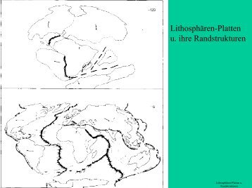 Lithosphären-Platten u. ihre Randstrukturen - entsteht die Website ...