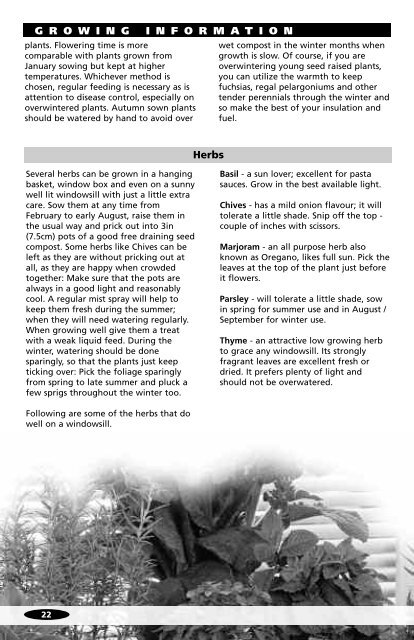 Seed Guide 2007 pgs 01/41 - McKenzie Seeds