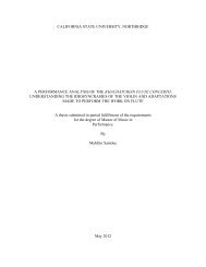 a performance analysis of the khachaturian flute concerto - CSUN ...