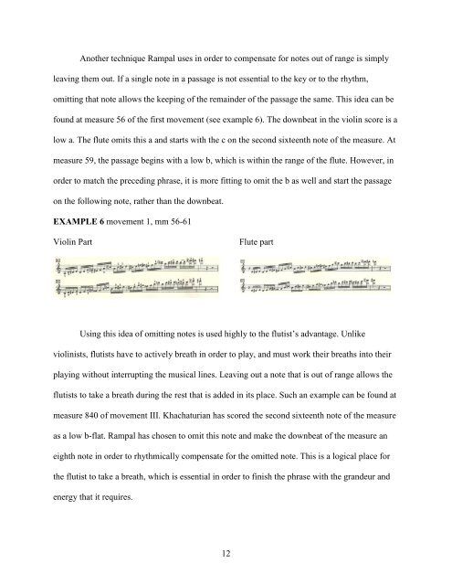 a performance analysis of the khachaturian flute concerto - CSUN ...