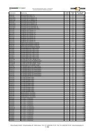 Sommer cable Preisliste (pdf) - Show Supply