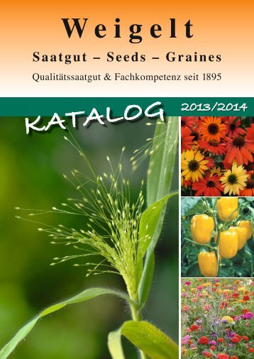 Katalog 2013/2014 (pdf-Datei, 30MB) - Weigelt & Co. Erfurter ...