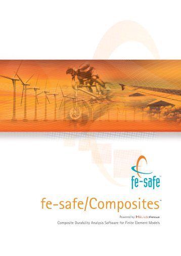 Download the fe-safe/Composites brochure.