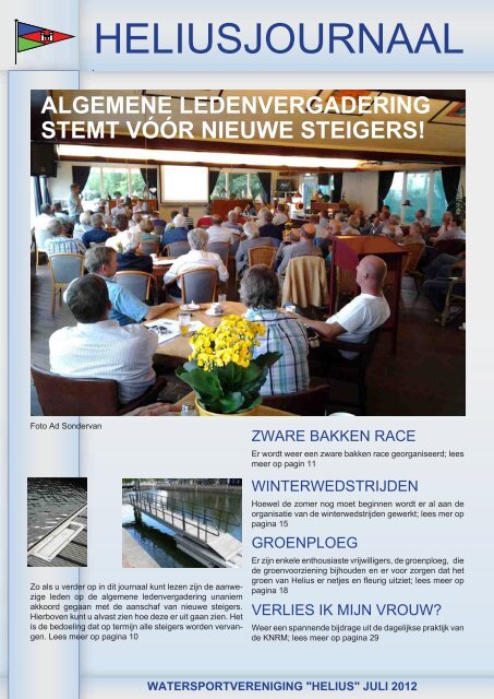 HELIUSJOURNAAL - Watersportvereniging HELIUS