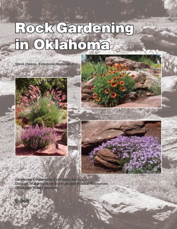 Rock Gardening in Oklahoma - OSU Fact Sheets - Oklahoma State ...