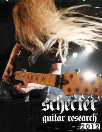 2012 Schecter catalog - Jedistar