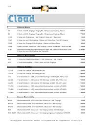 Cloud Preisliste (pdf) - Show Supply