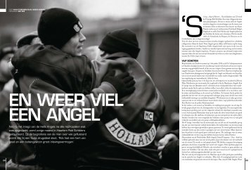 Net nu het imago van de Hells Angels na alle ... - Nikki Sterkenburg