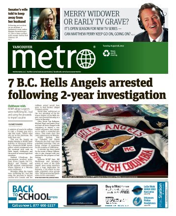 7 B.C. Hells Angels arrested following 2-year investigation - Metro